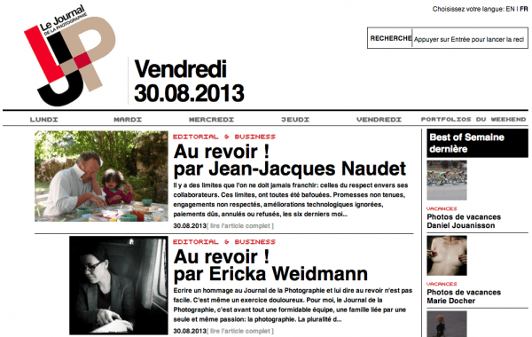 Fisheye Magazine | Le Journal de la photographie ferme ses portes