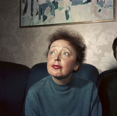 Édith Piaf, Paris, 1959 25 x 25 cm © Raymond Depardon / Magnum Photos