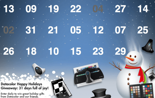 Fisheye Magazine | Gagnez des cadeaux avec le calendrier de l'Avent Datacolor