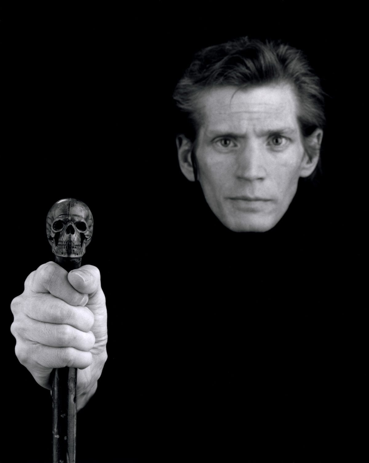 Robert Mapplethorpe Self-portrait (Autoportrait) 1988 61 x 50,8 cm Épreuve au platine Collection particulière © Robert Mapplethorpe Foundation. Used by permission