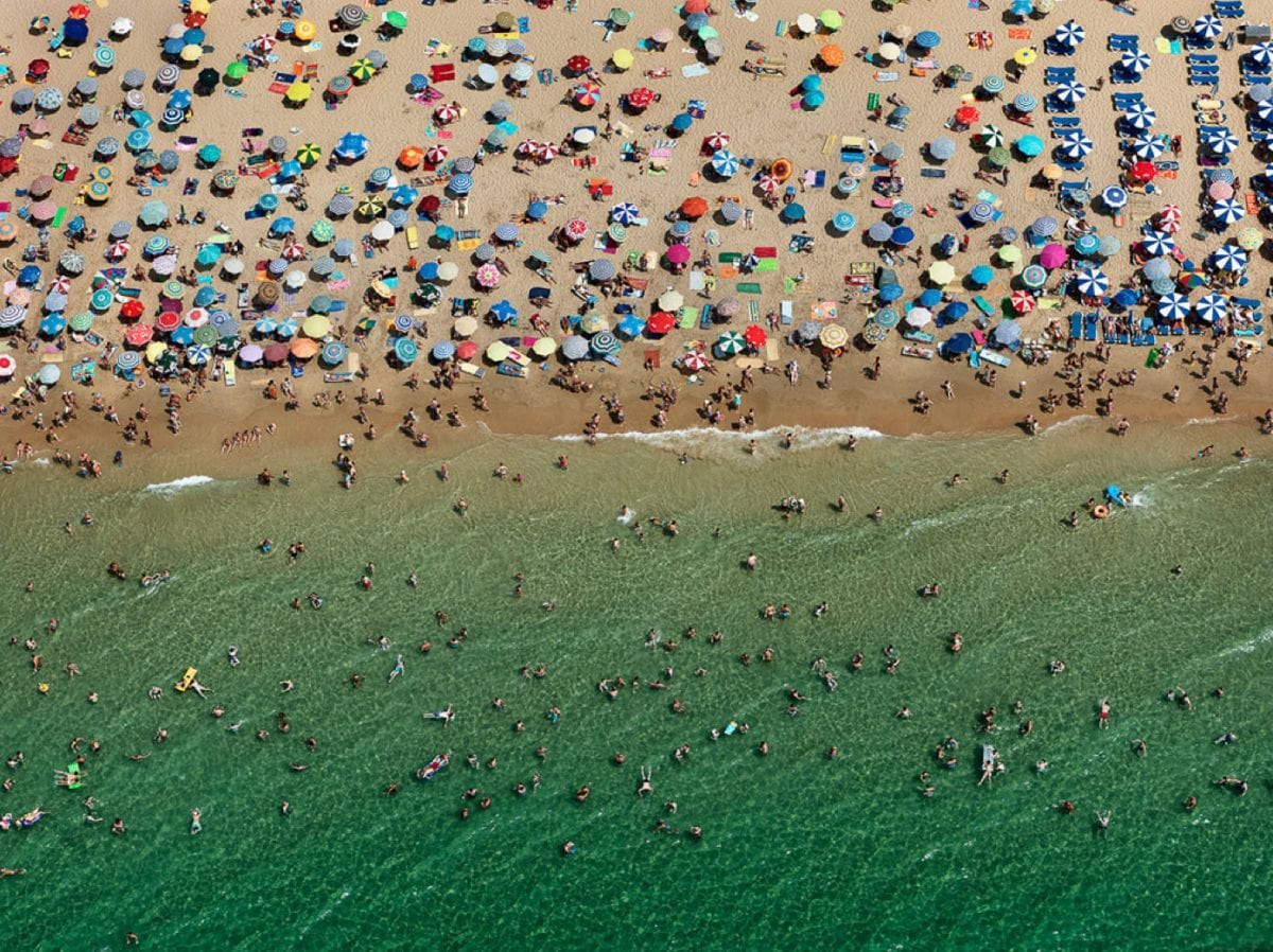 Edward Burtynsky Benidorm #1, Spain, 2010. Courtesy Nicholas Metivier, Toronto / Howard Greenberg & Bryce Wolkowitz, New York 