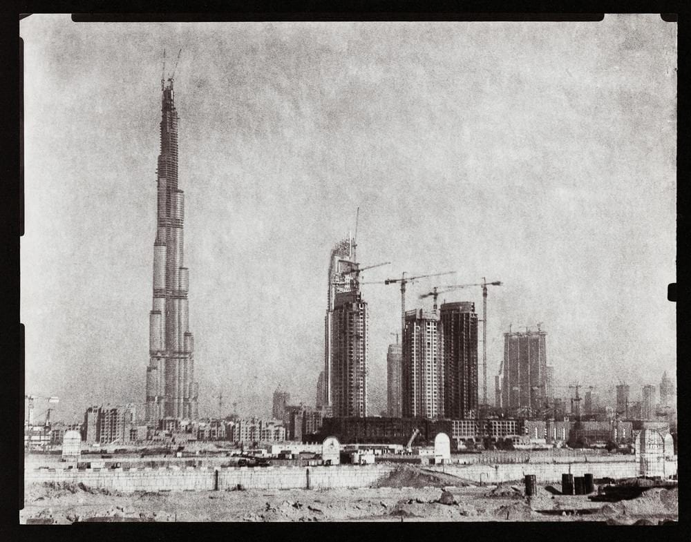 © Martin Becka, Dubai transmutations 2008 tirage contact papier