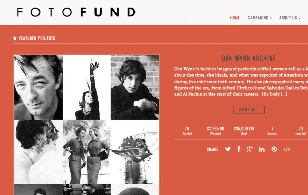 Fisheye Magazine | Fotofund, une nouvelle plateforme de crowdfunding 100% photo