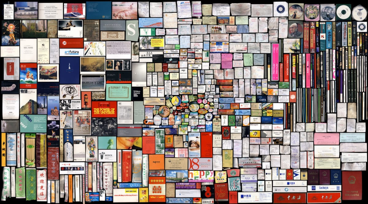 Book- Keeping of 07 A 120x216cm 2008