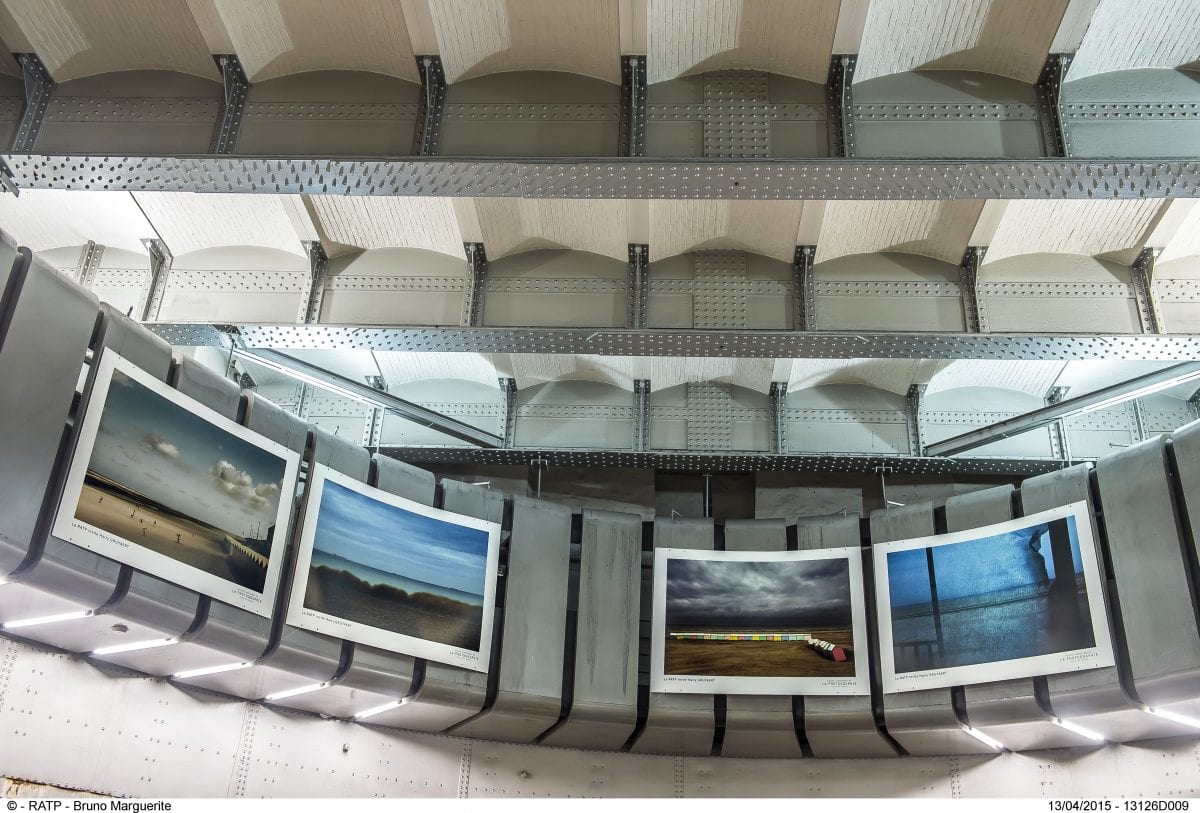 IMAGES DU PHOTOGRAPHE HARRY GRUYAERT DE L'AGENCE MAGNUM EXPOSEES DANS LES GARES ET STATIONS DU RESEAU DE TRANSPORT PARISIEN RATP