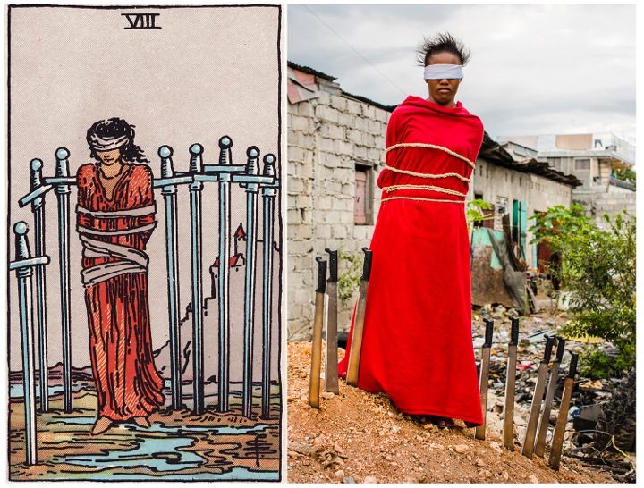 Photo extraite du projet "The Ghetto Tarot" / © Alice Smeets