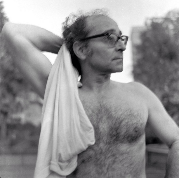 Jean Luc Godard par © Xavier de Lambours / Compte Instagram de Signatures Photographies