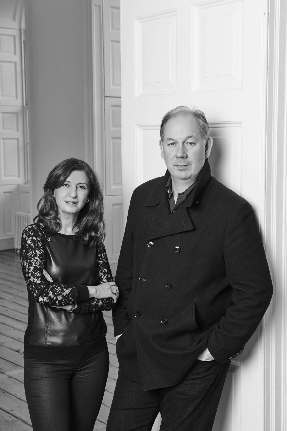 Michael Benson & Fariba Fershad © Philip Sinden / Photo London