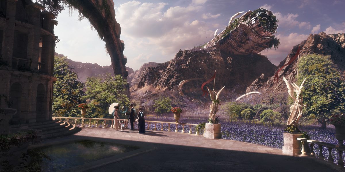 Sea of Serenity, Concept / Matte Painting