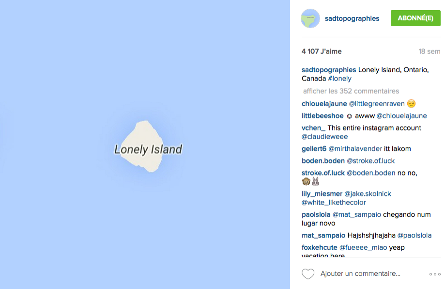 © SadTopographies / Instagram
