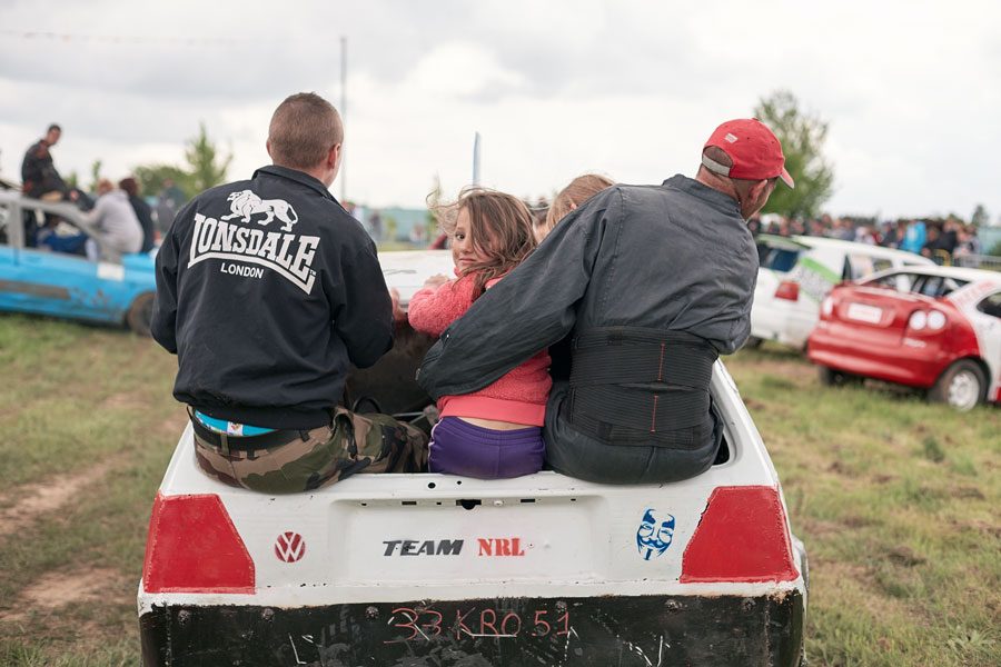 Extrait de "Rodéo Car Family" / © Edouard Sepulchre 