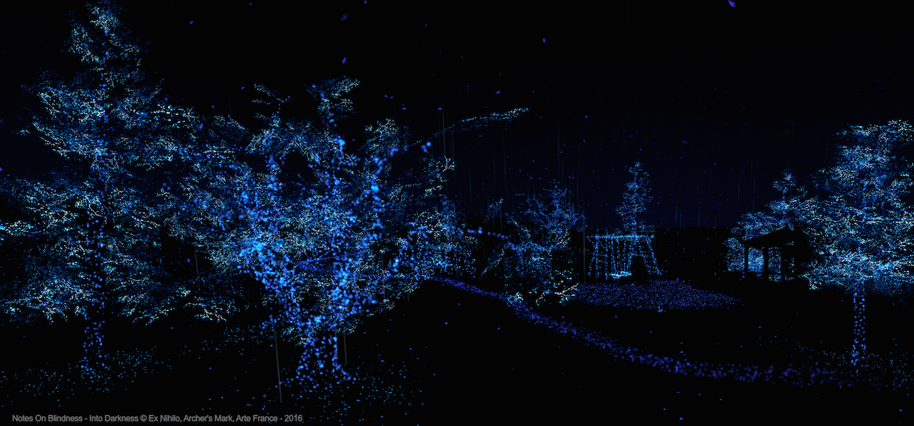 Extrait du film en compétition au VR Arles Festival, "Notes on Blindness : Into Darkness "
