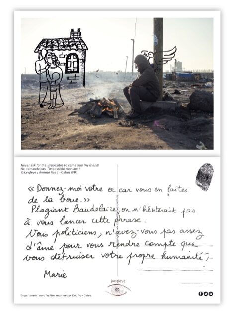 « Ne demande pas l’impossible mon ami ! » © Ammar Raad / Jungleye