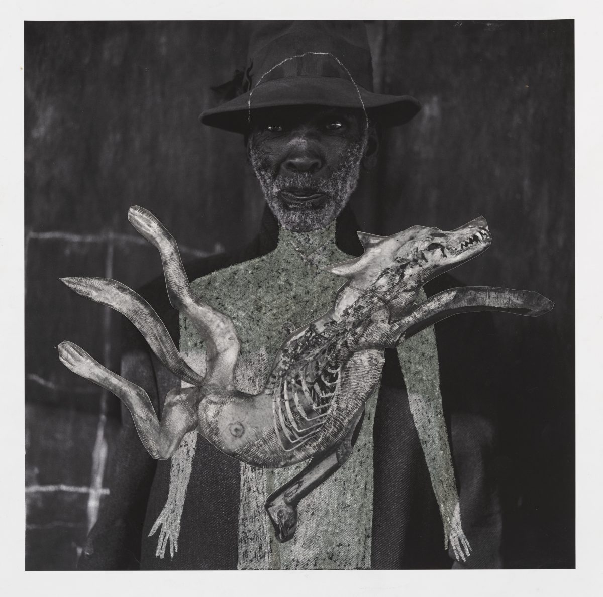 Man with Hat © Roger Ballen et Hans Lemmen