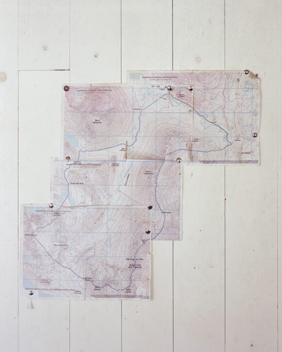 Fisherfield Six Route, Shenavall Bothy, Scotland. From "Black Dots" © Nicholas White