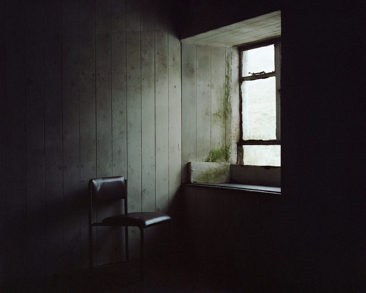 Inside Mosedale Cottage, The Lake District (Eastern Fells), England. From "Black Dots" © Nicholas White 