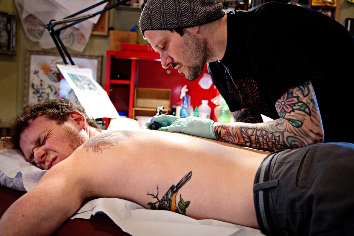 Paul's New Tattoo © Justin Tsulucas