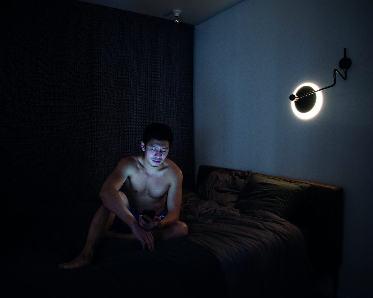 Dung. Accélérateur de rencontres, shopping amoureux ou plans cul, l’application gratuite est utilisée quotidiennement par des millions d’utilisateurs dans le monde © Maxime Matthys