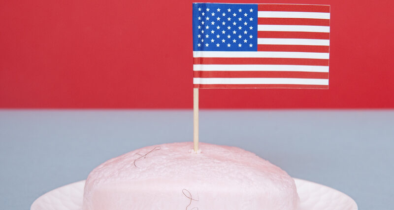 In Neveda it's illegal to put an American flag on a bar of soap © Olivia Locher