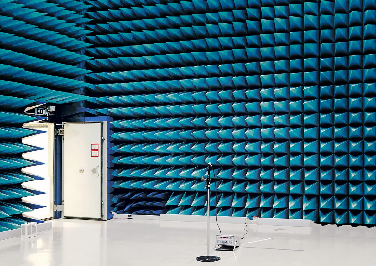 Anechoic Chamber, European Space Research and Technologie Centre, Noordwijk, Pays-Bas © Vincent Fournier