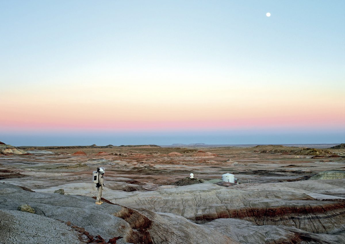 Mars Desert Research Station #11, Mars Society, San Rafael Swell, Utah, États Unis, 2008 © Vincent Fournier