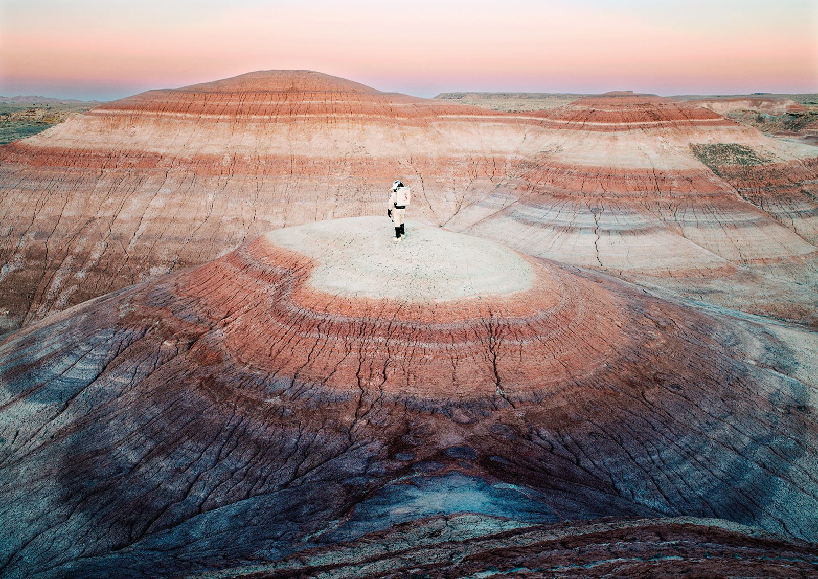 Mars Desert Research Station #4, Mars Society, San Rafael Swell, Utah, États Unis, 2008 © Vincent Fournier