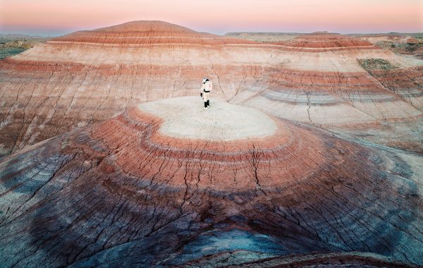 Mars Desert Research Station #4, Mars Society, San Rafael Swell, Utah, États Unis, 2008 © Vincent Fournier