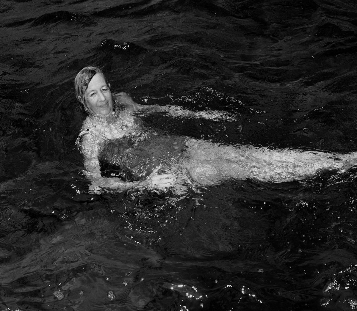 Denn Swims from Strangerintwoworlds by Brendan George Ko