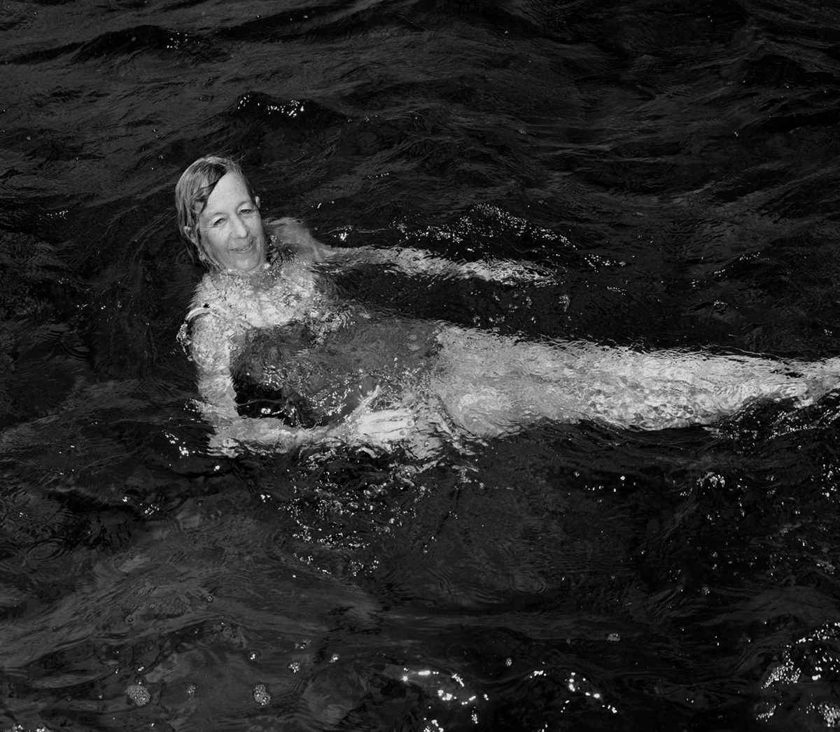 Denn Swims from Strangerintwoworlds by Brendan George Ko