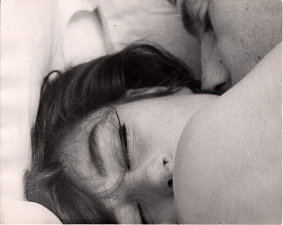 UN HOMME ET UNE FEMME Jean-Louis Trintignant et Anouk Aimé, film de Claude Lelouch, 1966