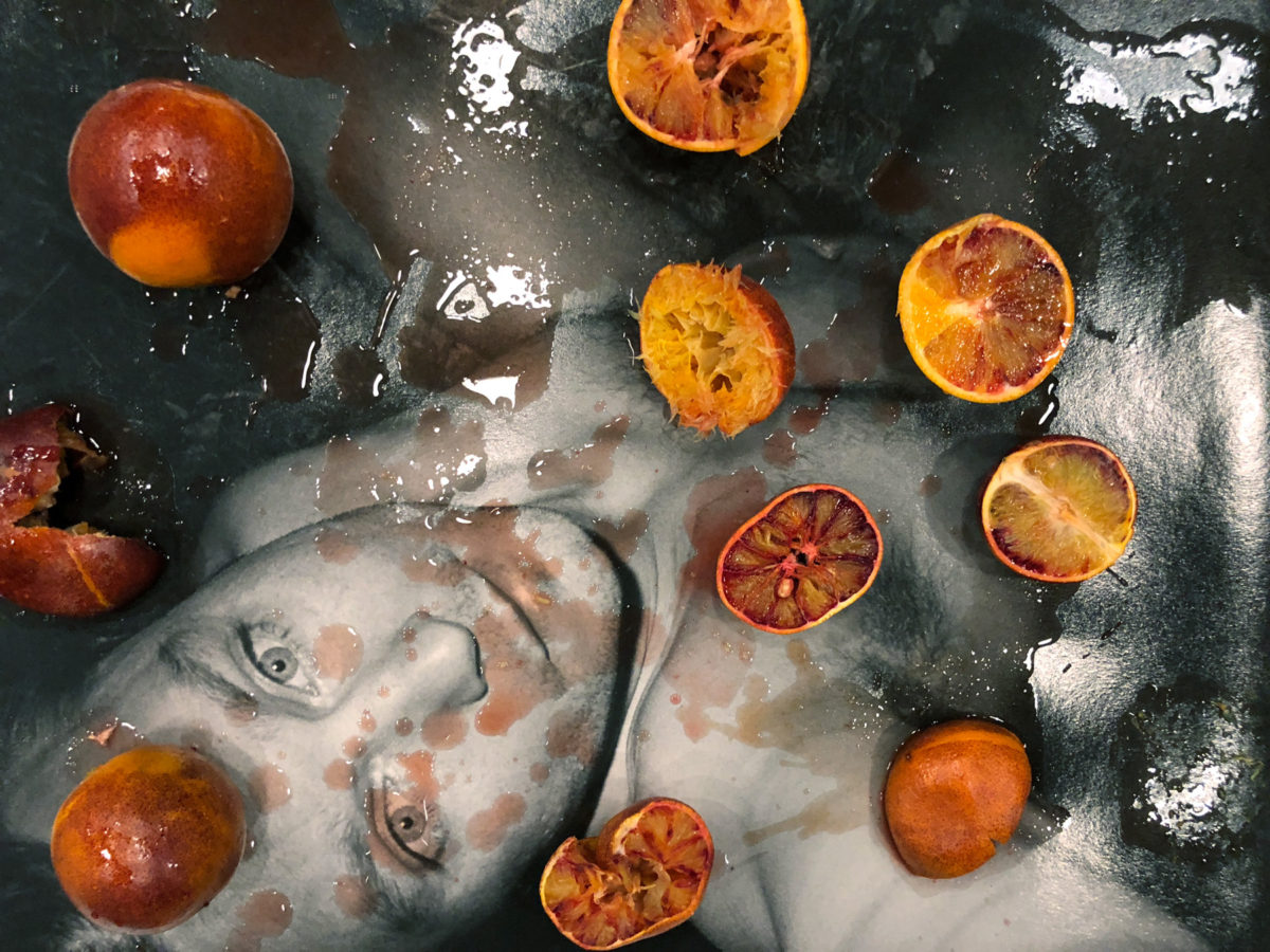 Self-reﬂections, Melancholy and Blood Oranges No.67, London, 2018 © Juergen Teller, All rights Reserved / Fotomuseum, Winterthur