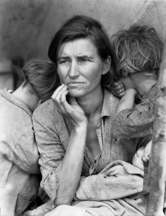 Dorothea Lange politiques du visible jeu de paume fisheye 6