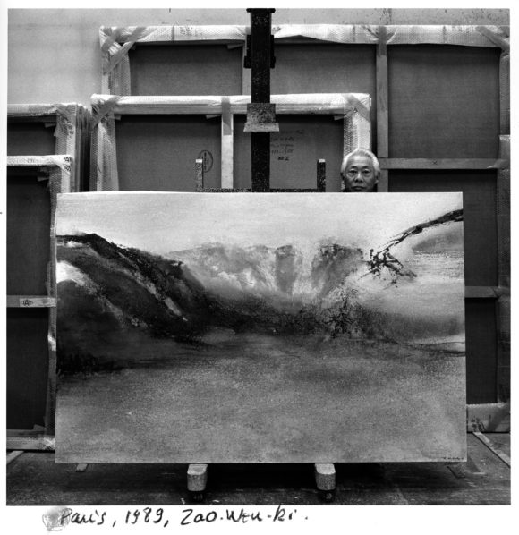 Zao Wou Ki,Paris, 1983 © Gérard Rondeau