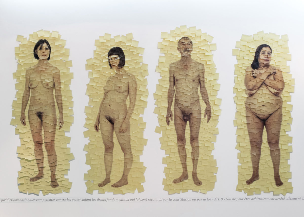 © Yann Rabanier : Modds pour Amnesty International