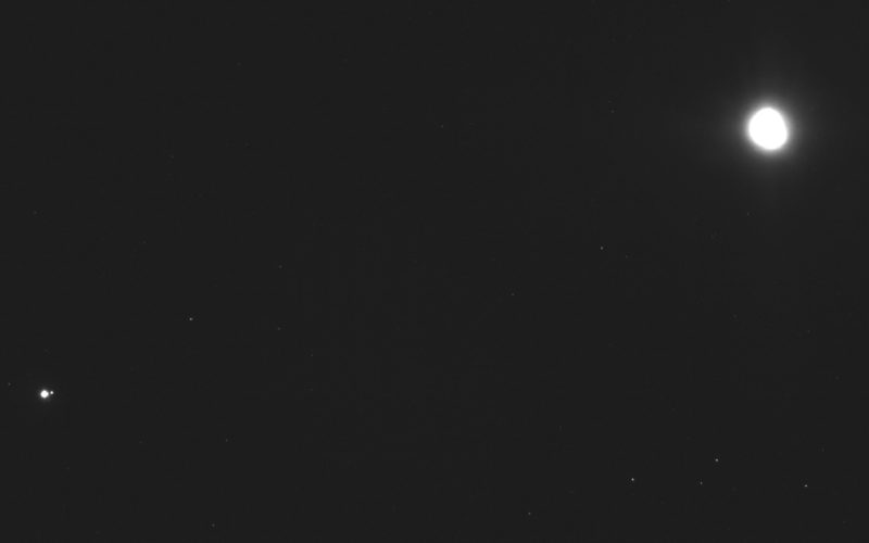 La terre, la lune et Bénou, courtesy NASA
