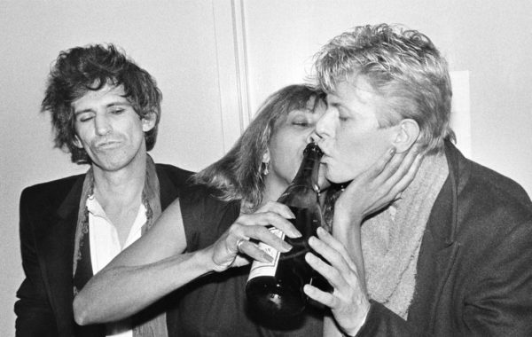 bob_gruen_Stones_KRichards_TTurner_DBowie1983