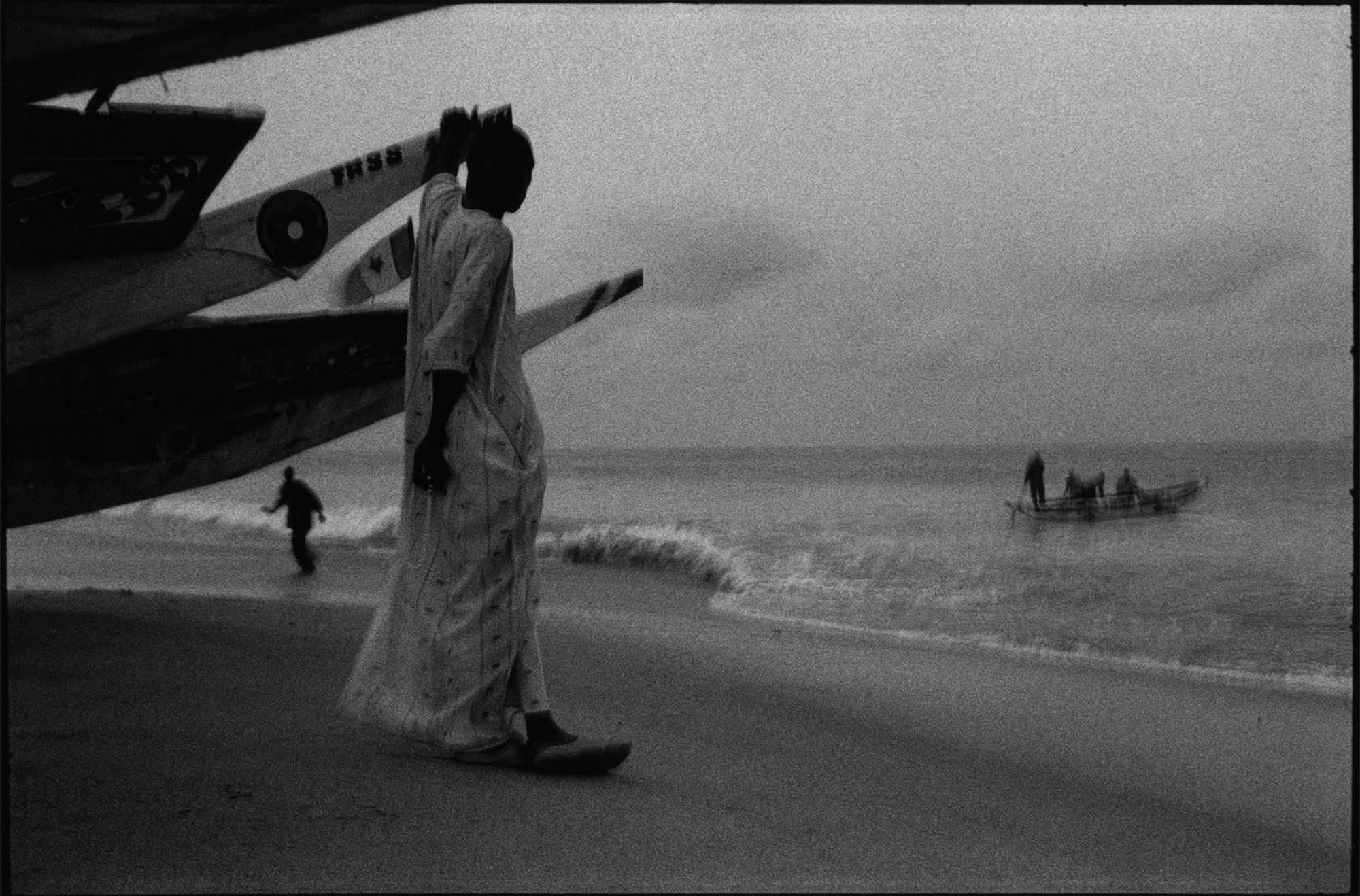 Sénégal, 2004 Pirogues © Serge Clément / Courtesy Galerie Le Réverbère, Lyon