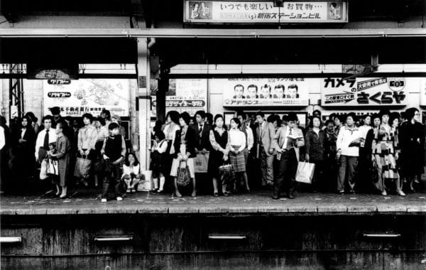 Untitled, de la série « Platform » © Daido Moriyama Photo Foundation. Courtesy Nagasawa Gallery