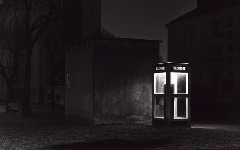 Gilbert Fastenaekens, Le Havre de la série Nocturne / © BnF - Département des Estampes et de la photographie © Gilbert Fastenaekens