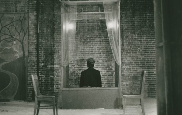 Richard Foreman © 2022 Babette Mangolte, all rights of reproduction reserved
