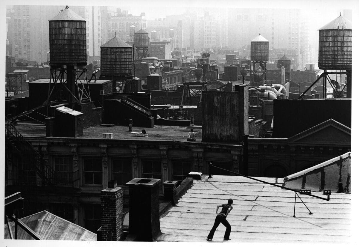 Trisha Brown © 2022 Babette Mangolte, all rights of reproduction reserved 