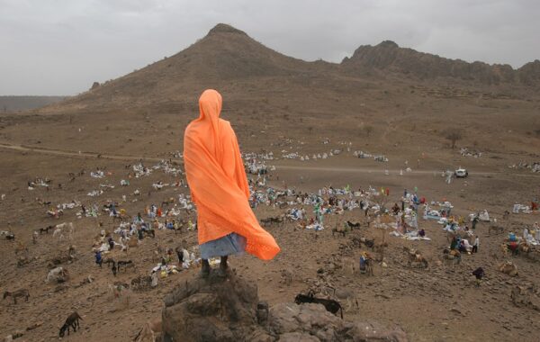 Boris Heger. Site de distribution de nourriture, Abata, Soudan, 2006. © CICR.
