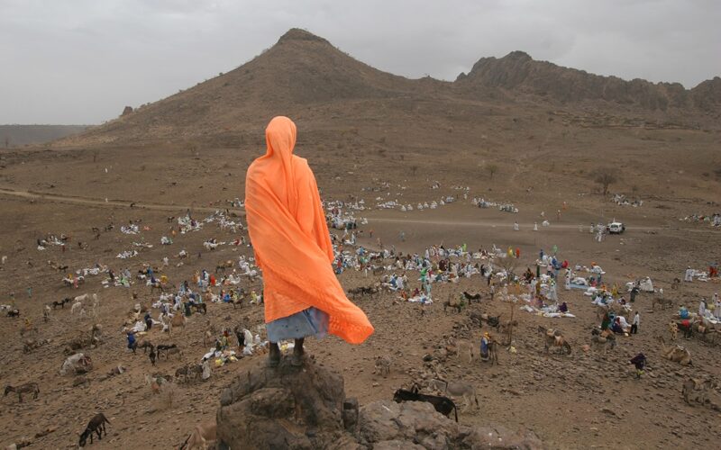 Boris Heger. Site de distribution de nourriture, Abata, Soudan, 2006. © CICR.