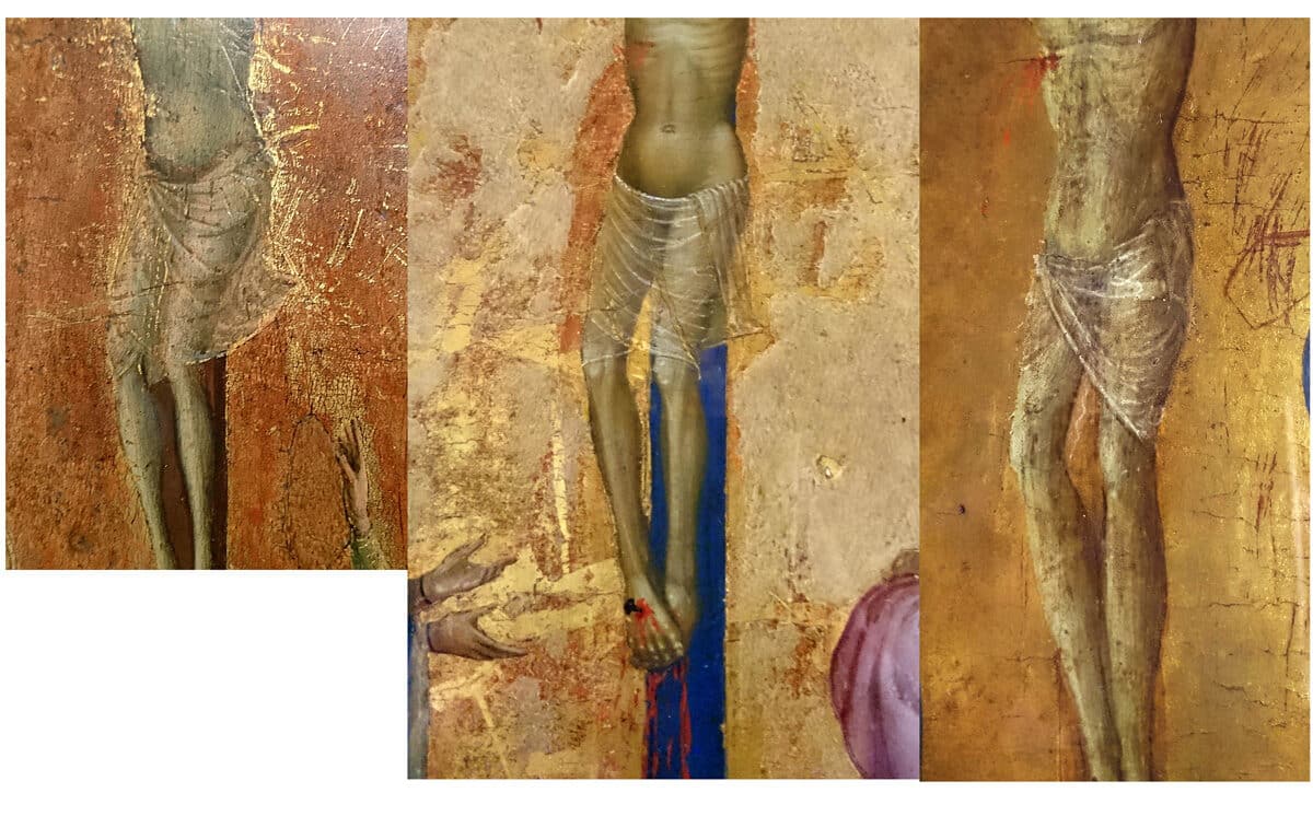 © Le point aveugle / Variation sur la Crucifixion, Italie XIVe siècle