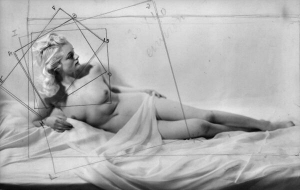 Etude de nu féminin, France, 1941. © Laure Albin Guillot