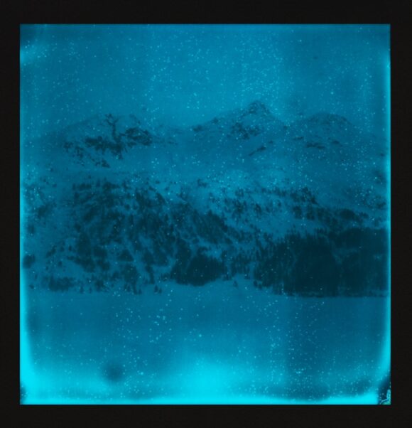 © Simone Kappeler, Lej da Segl I, 8.4.2019, 2019, Chemical Print on Fujiflex Crystal paper, 92 x 90 cm, Edition 3 & 2 AP.