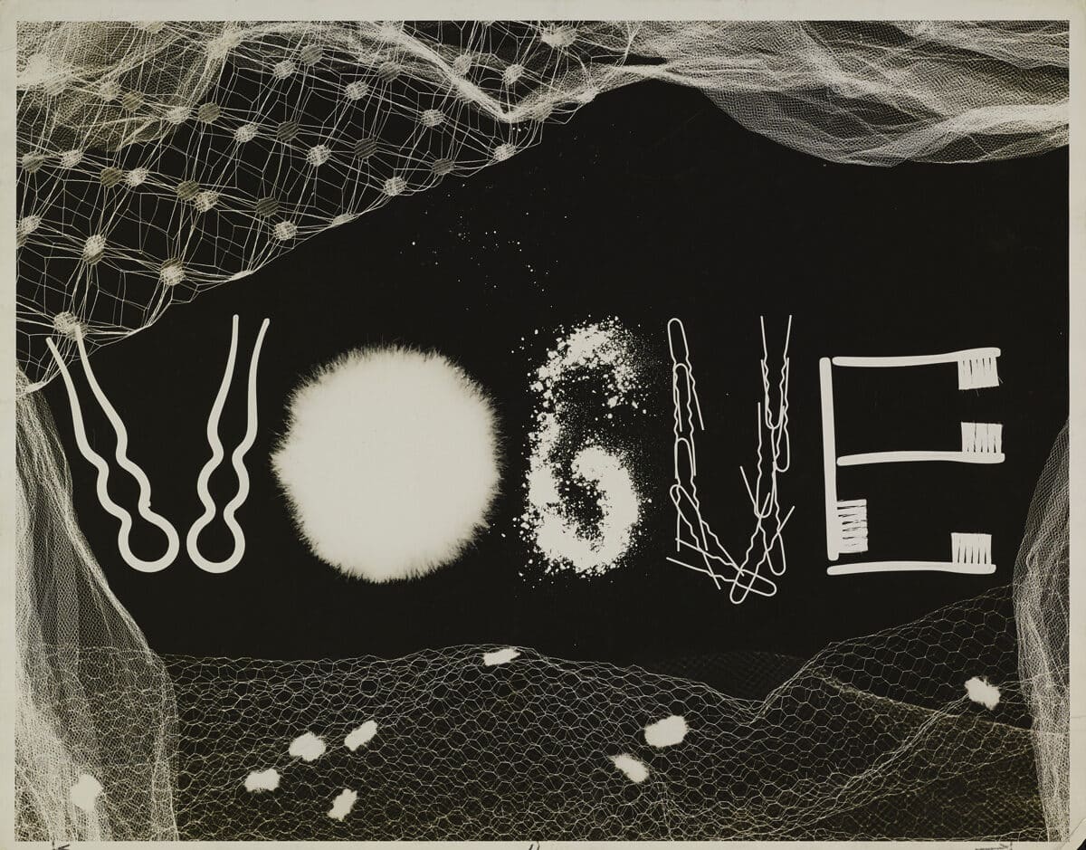 ALEXANDER LIBERMAN, A photogram made from an assortment of objects, 1941, Vogue © Condé Nast