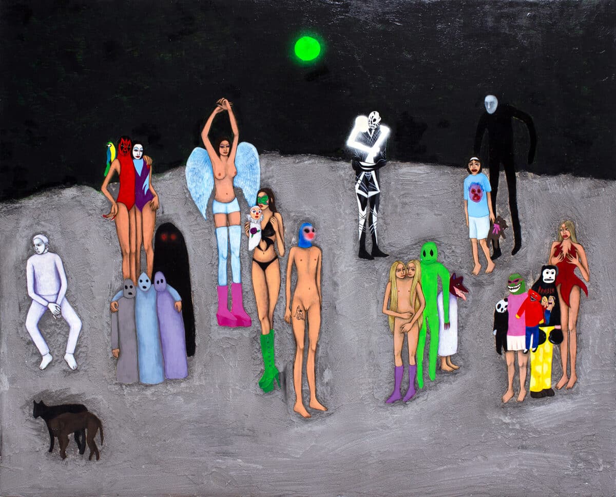 © Amélie Bigard, Orpheu negro, 2023 / Courtesy of the artist and galerie Katebi Bourdet