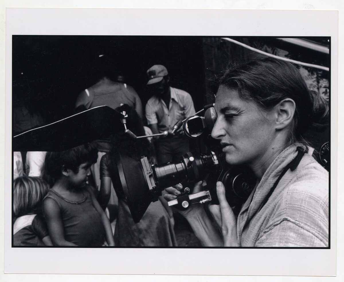 Susan Meiselas sur le tournage de "Living at Risk" Wiwili, Nicaragua 1984
