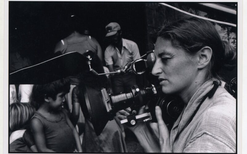 Susan Meiselas sur le tournage de Living at Risk Wiwili, Nicaragua 1984